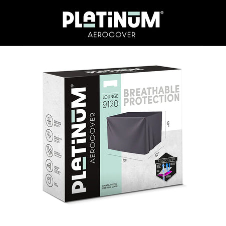 Platinum Platinum | AeroCovers | Lounge, Coffee, Fire Tables | Square/Rectangular |