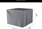 Fire/Lounge/Coffee table cover 64x64xH65 (9102)