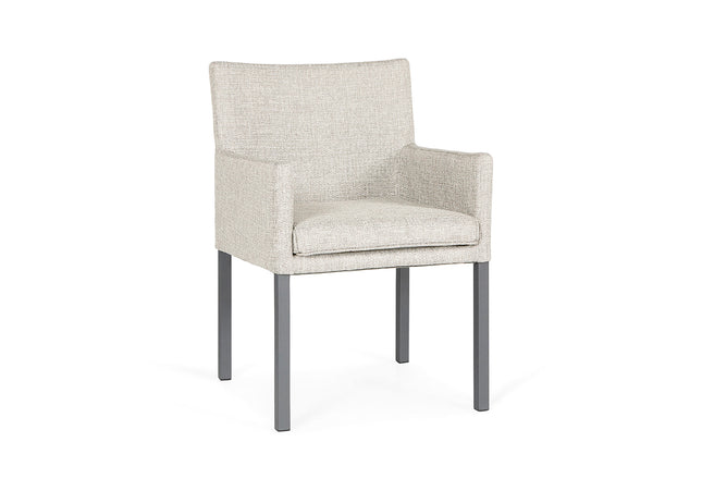 SUNS tuinmeubelen Antas | Diner Stoel | Matt Royal Grey Frame