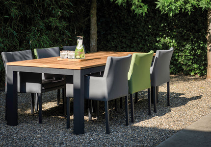 SUNS tuinmeubelen Antas | Diner Stoel | Matt Royal Grey Frame