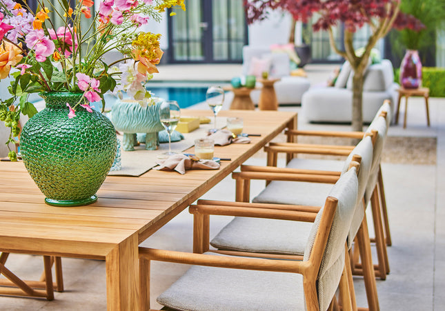 SUNS tuinmeubelen Erice | Tuintafel | Teak