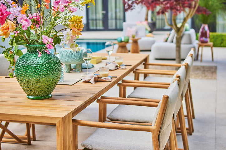 SUNS tuinmeubelen Erice | Tuintafel | Teak