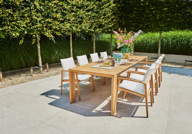 SUNS tuinmeubelen Erice | Tuintafel | Teak