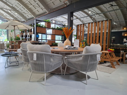SUNS tuinmeubelen Grado | Low Dining Set | Demo Set