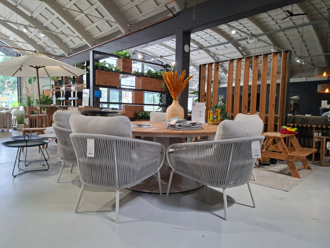 SUNS tuinmeubelen Grado | Low Dining Set | Demo Set
