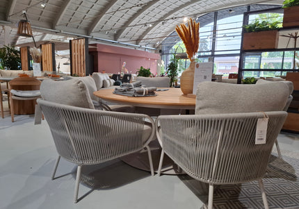 SUNS tuinmeubelen Grado | Low Dining Set | Demo Set