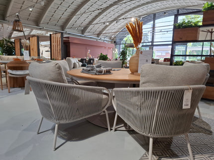 SUNS tuinmeubelen Grado | Low Dining Set | Demo Set