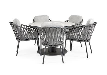 SUNS tuinmeubelen Grado | Tafel | HPL Top | Camel Sand Frame