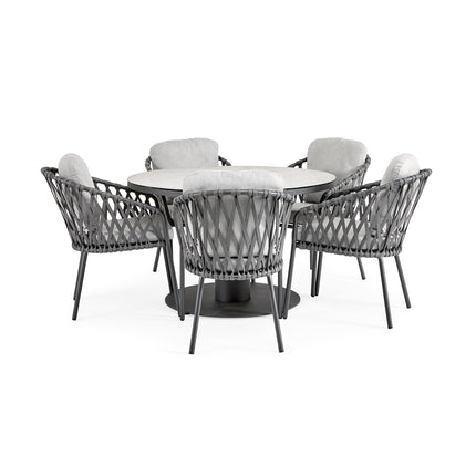 SUNS tuinmeubelen Grado | Tafel | HPL Top | Camel Sand Frame