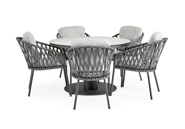 SUNS tuinmeubelen Grado | Tafel | HPL Top | Camel Sand Frame