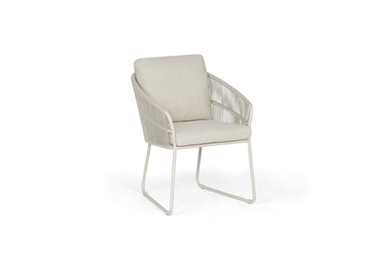 SUNS tuinmeubelen Noli tuinstoel | Matt Royal Grey Frame