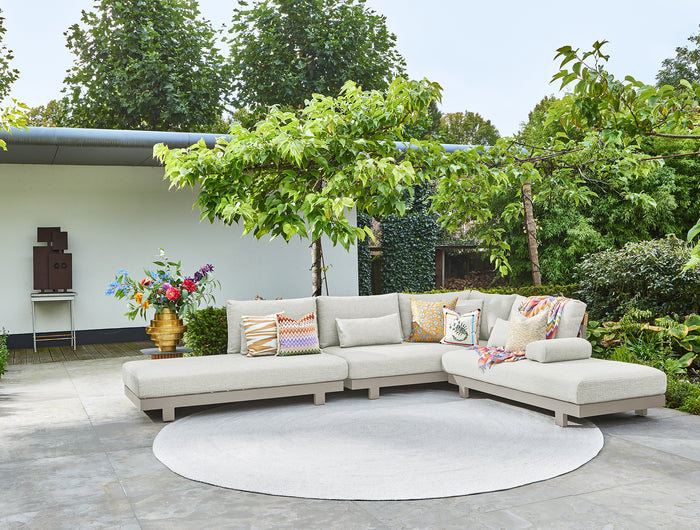 SUNS tuinmeubelen Pesaro | Lounge Set | Hoekopstelling