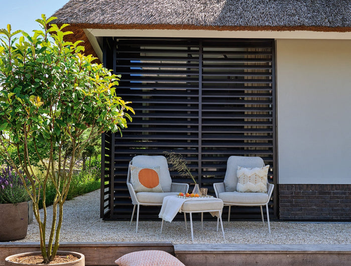 SUNS tuinmeubelen Punta | Lounge Chair | Matt White Frame