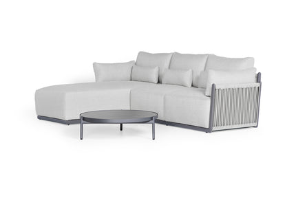 SUNS tuinmeubelen Sorrento Loungeset | Chaise Loungue | Camel Sand Frame