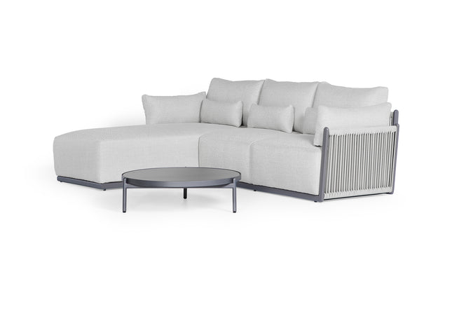 SUNS tuinmeubelen Sorrento Loungeset | Chaise Loungue | Camel Sand Frame