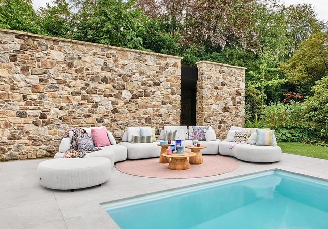 SUNS tuinmeubelen Suns | Blocchi | Modulaire Lounge-elementen |