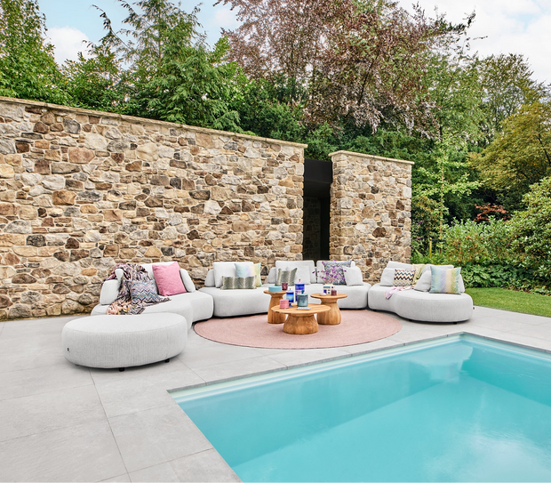 SUNS tuinmeubelen Suns | Blocchi | Modulaire Lounge-elementen |