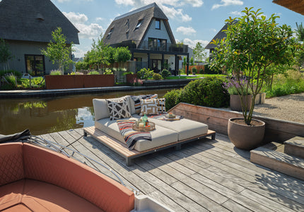 SUNS tuinmeubelen Suns | Evora | Daybed | Teak&Aluminium |