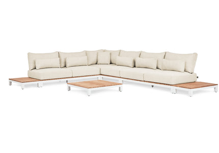 SUNS tuinmeubelen Suns | Evora | Loungeset | Grote Hoekopstelling |