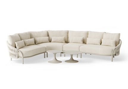 SUNS tuinmeubelen SUNS | Feroli | Loungeset | Grote Hoekopstelling |