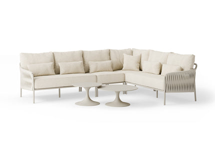 SUNS tuinmeubelen SUNS | Fiave | Loungeset | Grote Hoekopstelling |