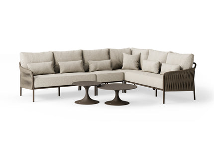 SUNS tuinmeubelen SUNS | Fiave | Loungeset | Grote Hoekopstelling |