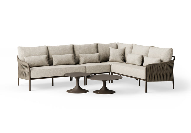SUNS tuinmeubelen SUNS | Fiave | Loungeset | Grote Hoekopstelling |