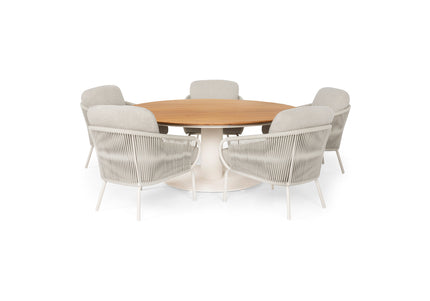 SUNS tuinmeubelen SUNS | Grado | Low Dining Tafel | Teak Blad |