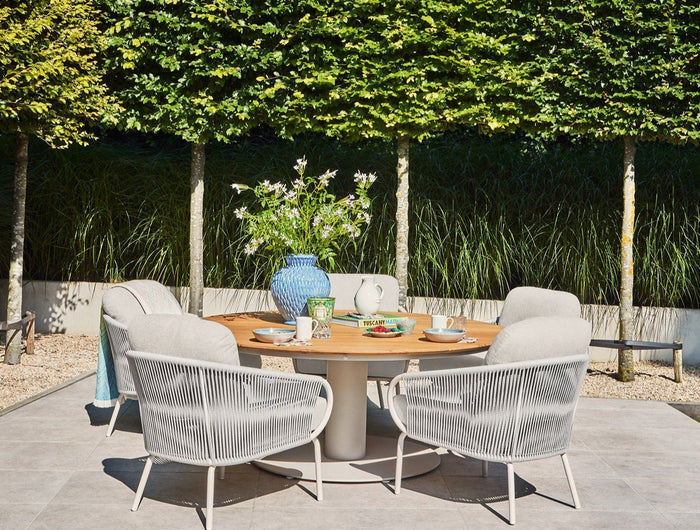 SUNS tuinmeubelen SUNS | Grado | Low Dining Tafel | Teak Blad |