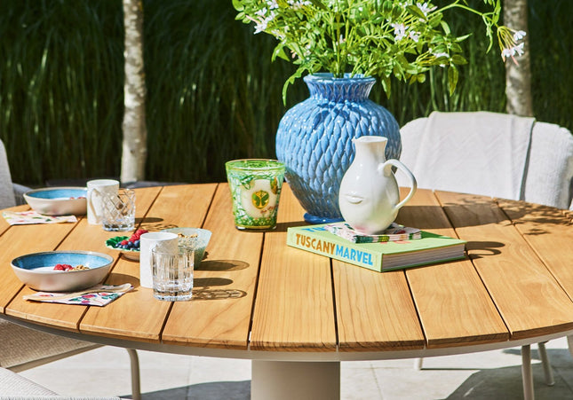 SUNS tuinmeubelen SUNS | Grado | Low Dining Tafel | Teak Blad |
