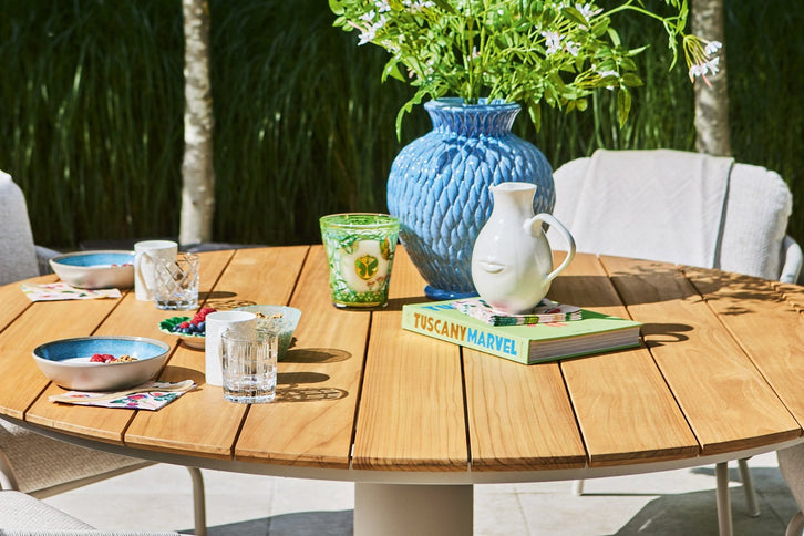 SUNS tuinmeubelen SUNS | Grado | Low Dining Tafel | Teak Blad |