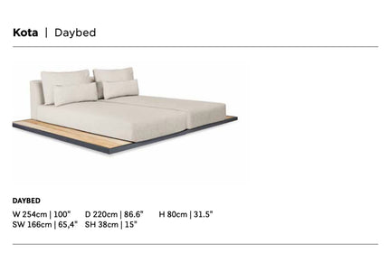 SUNS tuinmeubelen Suns | Kota | Daybed |