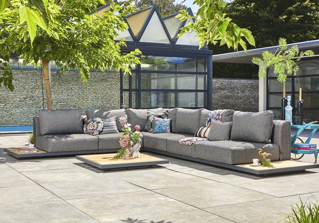 SUNS tuinmeubelen Suns | Kota | Loungeset | Grote Hoekopstelling |