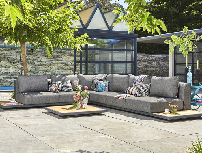 SUNS tuinmeubelen Suns | Kota | Loungeset | Grote Hoekopstelling |