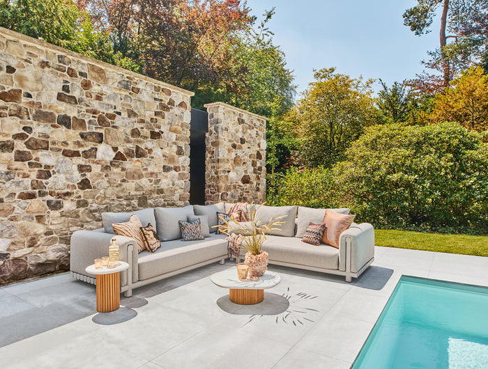 SUNS tuinmeubelen Suns | Lucia | Lounge Set | Hoekopstelling Klein |