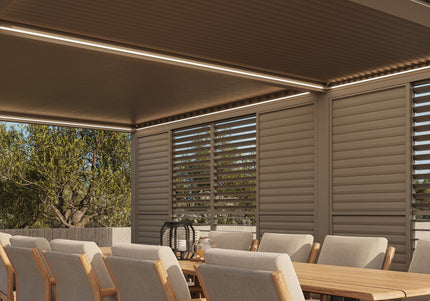 SUNS tuinmeubelen SUNS | Luxe Gazebo | Overkapping | Electric Retractable
