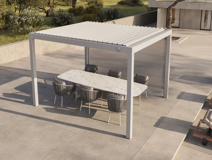 SUNS tuinmeubelen SUNS | Luxe Gazebo | Overkapping | Manuele Shutters