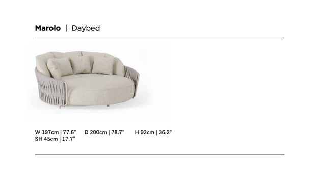 SUNS tuinmeubelen Suns | Marolo | Daybed |