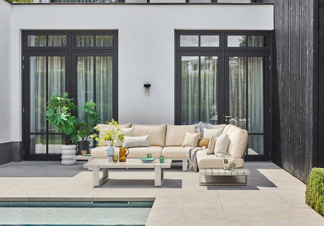 SUNS tuinmeubelen Suns | Nardo | Loungeset | Grote Hoekopstelling |