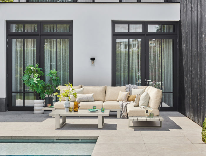 SUNS tuinmeubelen Suns | Nardo | Loungeset | Grote Hoekopstelling |