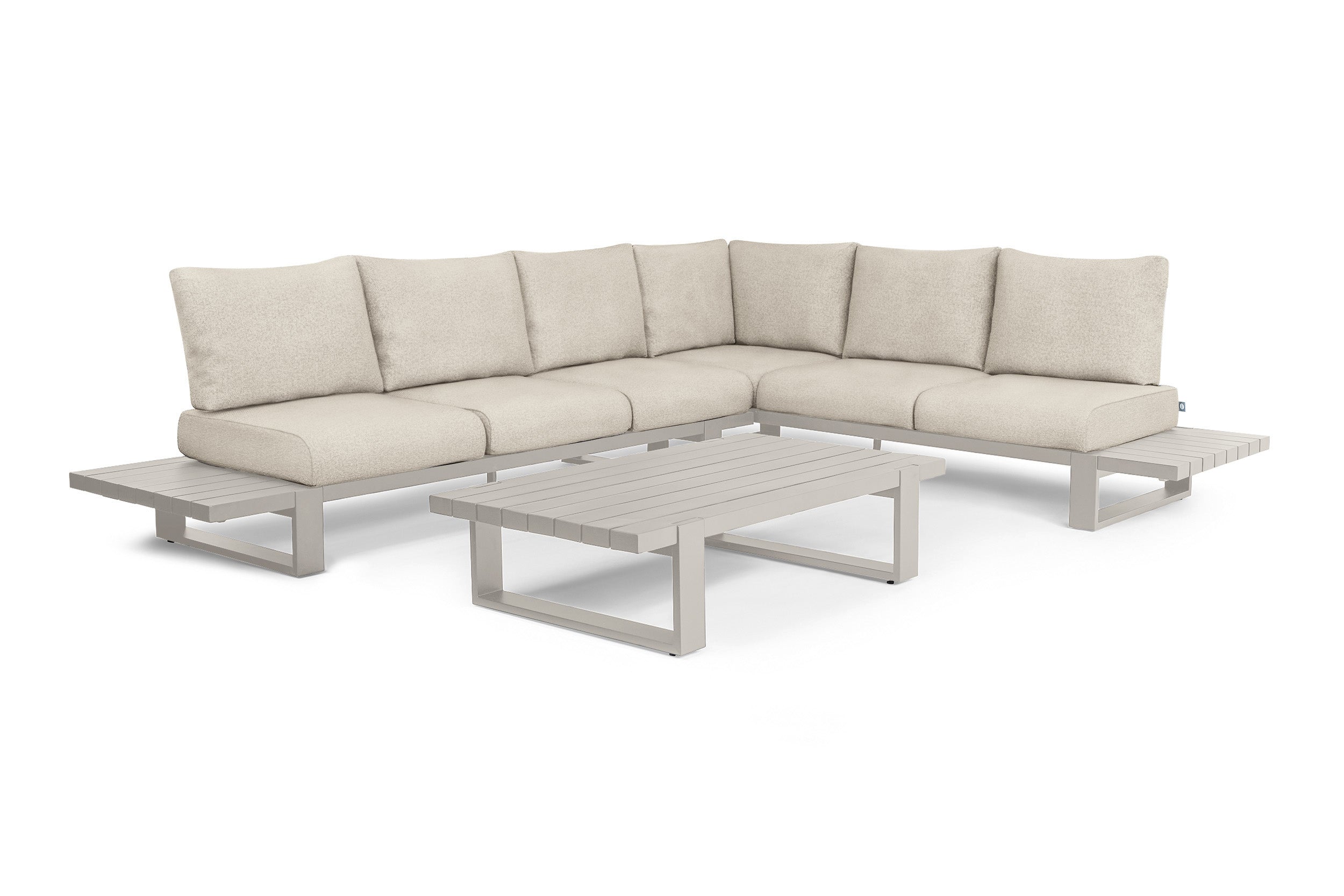 Champagne (Volledig Aluminium) / Beachy bouclé