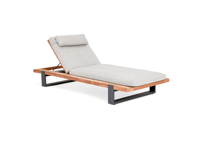 SUNS tuinmeubelen SUNS | Nardo | Sunlounger | Teak & Aluminium