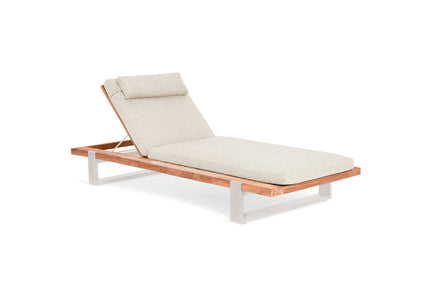 SUNS tuinmeubelen SUNS | Nardo | Sunlounger | Teak & Aluminium