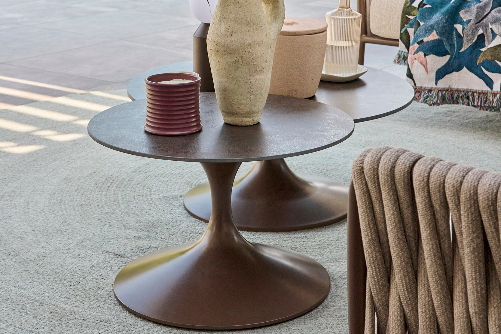Bronze | Sintered stone Brons / Ø60x40