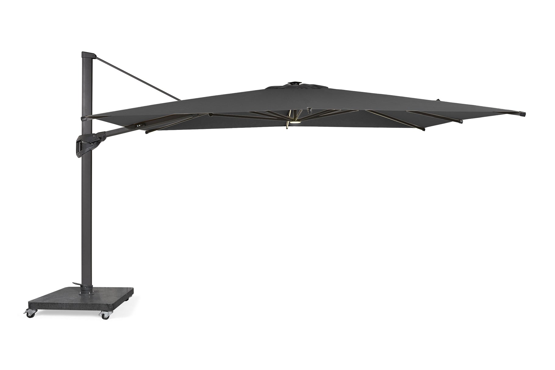 Matt Royal Grey / Charcoal Black / Granieten voet met extra gewicht 170kg