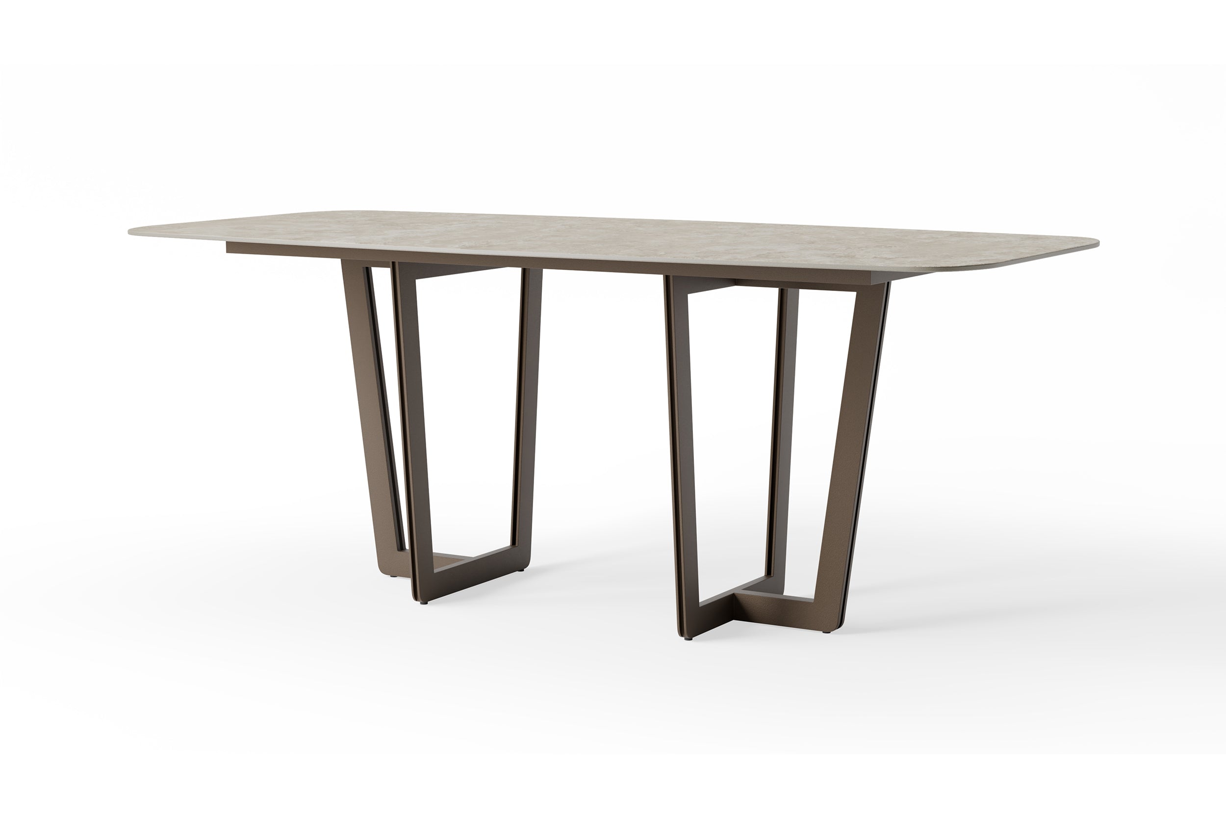 Bronze / Neolith® Terrazzo Light Taupe
