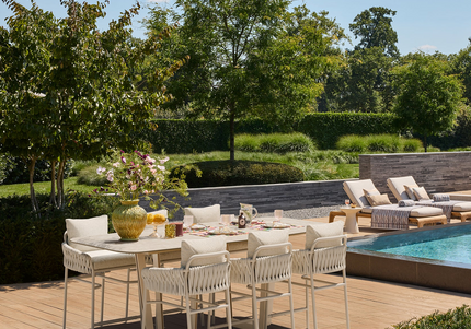 SUNS tuinmeubelen Suns | Palermo | Lage Bar Tafel | Neolith blad |