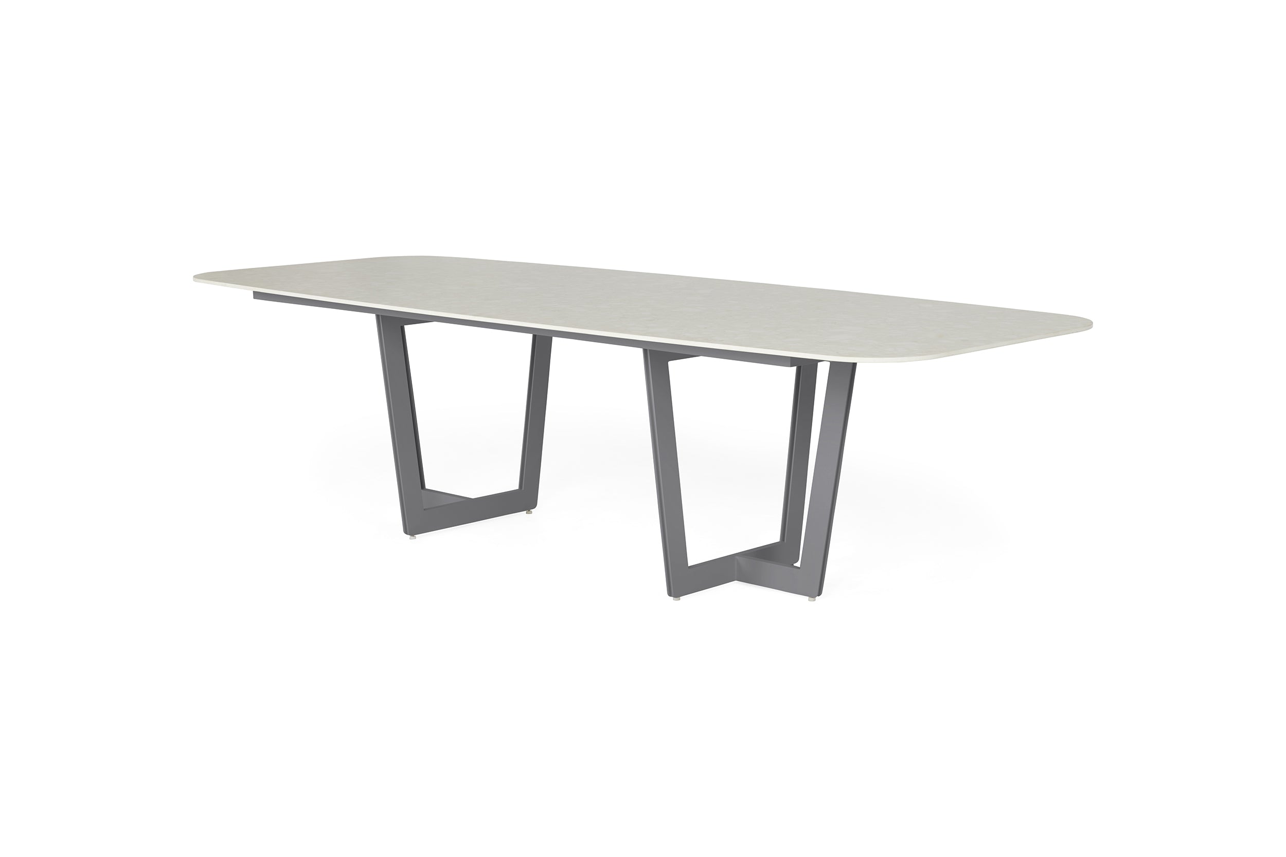 240x113 cm / Matt Royal Grey / Neolith® Terrazzo light taupe