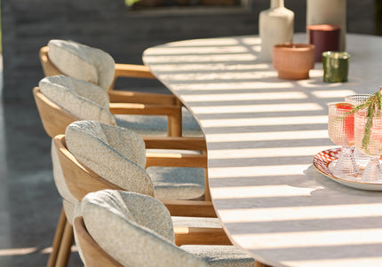 SUNS tuinmeubelen Suns | Palermo | Tuintafel | Neolith blad | Dropshape |