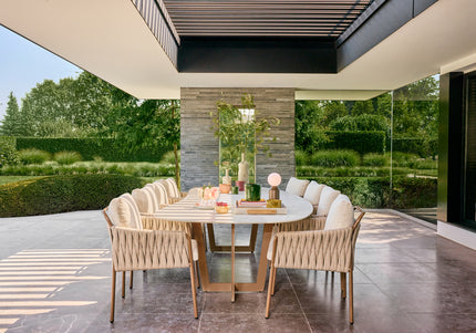 SUNS tuinmeubelen Suns | Palermo | Tuintafel | Neolith blad | Dropshape |